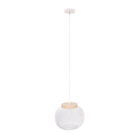 Candeeiro De Teto Metal Branco Agustina Kasa