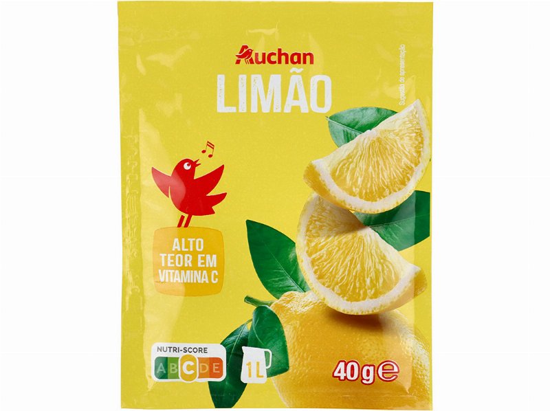 Bebida Auchan Instantânea Limão 40 g
