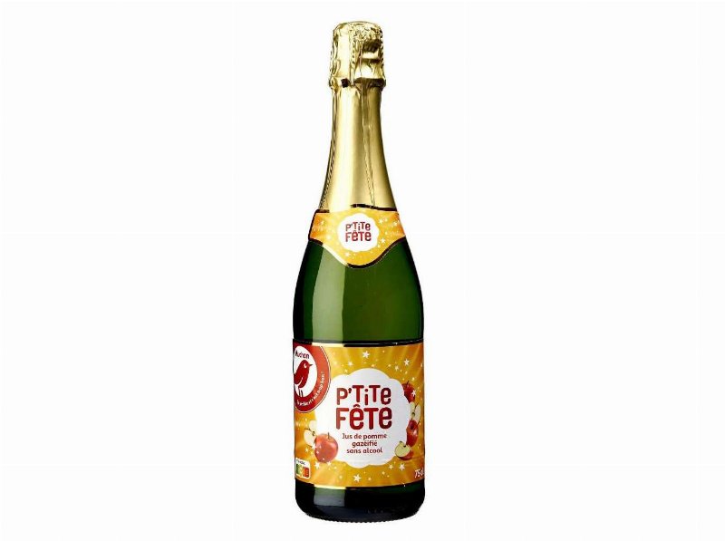 Refrigerante Auchan Com Gás P'tite Fete Maçã 0.75 l