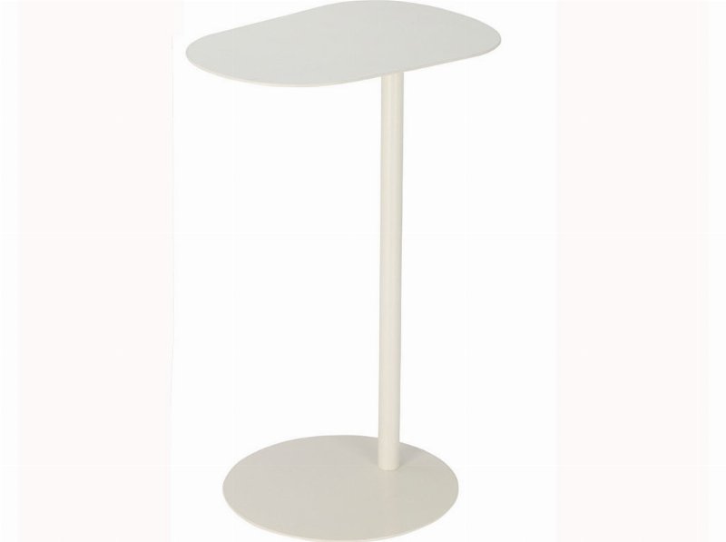 Mesa Ferro Branco 35X25X53Cm