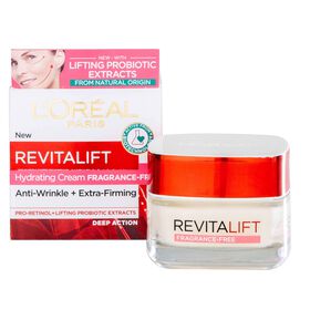 Creme De Rosto Revitalift Fragrance Free 30+ L'oréal Paris 50 ml