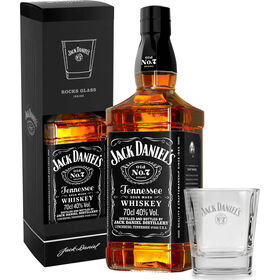 Jack Daniel's Whisky Bourbon Com Copo