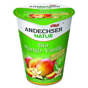 Iogurte Manga Baunilha Bio Andechser 400 gr
