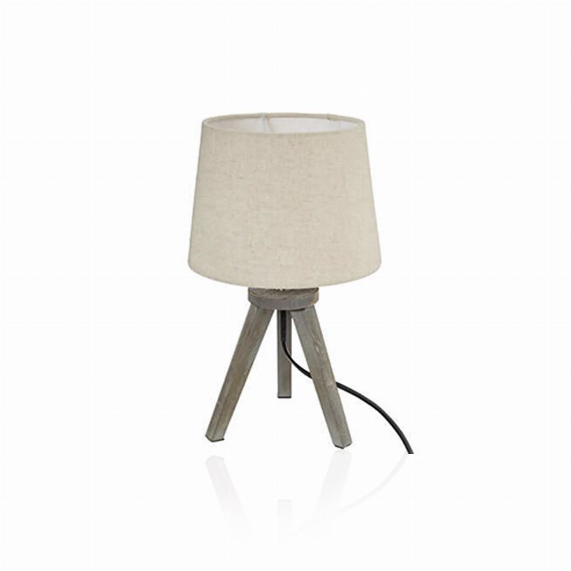 Hkh Candeeiro De Mesa Tripé Cinza