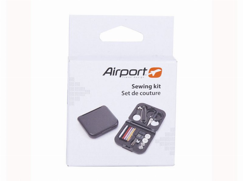 Kit De Costura Airport Cinzento