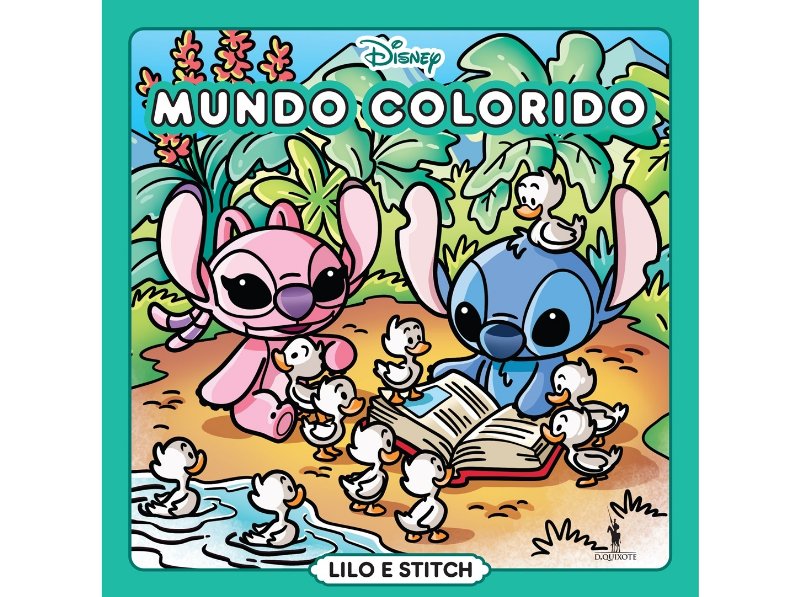 Livro Mundo Colorido Lilo E Stitch