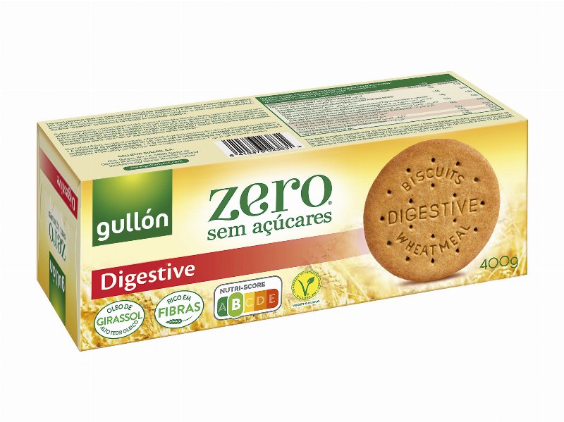 Bolacha Gullon Digestive Zero Sem Açucar 400 g