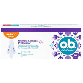 Tampão Digital Extraprotect Super O.b. 16 Un