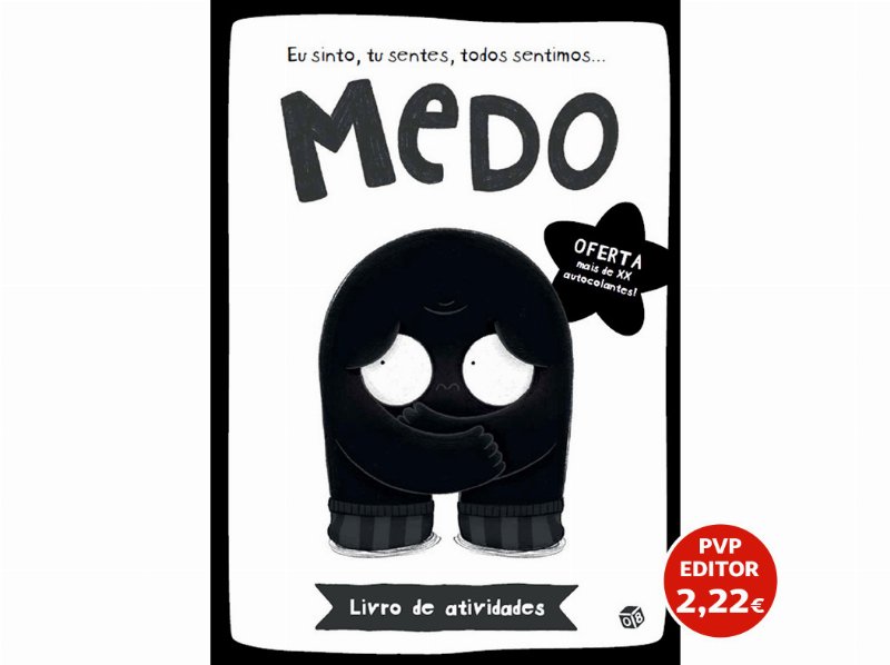 Livro Eu Sinto Medo Autocolantes