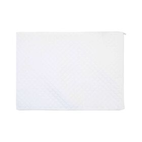 Protetor Almofada Acolchoado Com Fecho 45X60Cm Branco Kasa