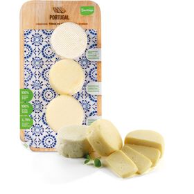 Tábua Clássica 3 Queijos Santiago 270 gr