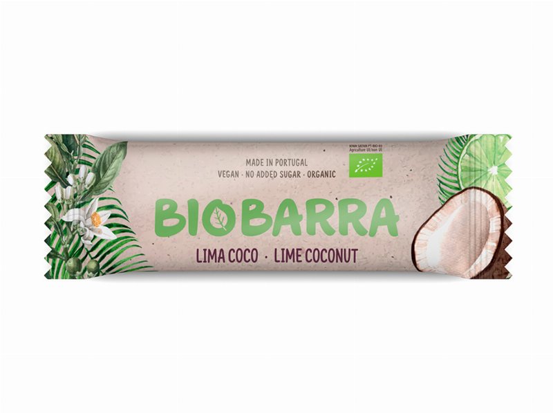Barra Energética Biobarra Sem Glúten Lima E Coco Bio 30 g