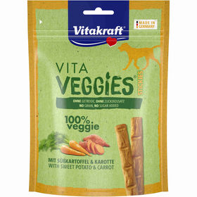 Snack Para Cão Vita Veggies Sticks Cenoura E Batata Doce Vitakraft 80 g