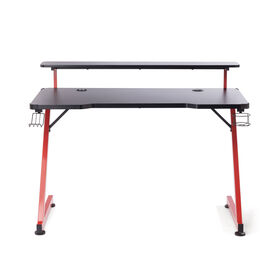 Secretária Gaming 120X55Cm Vermelha Kasa