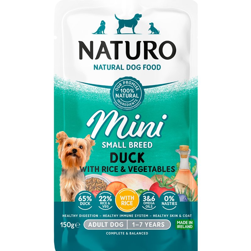 Alimento Húmido Para Cão Pato E Arroz 150 g
