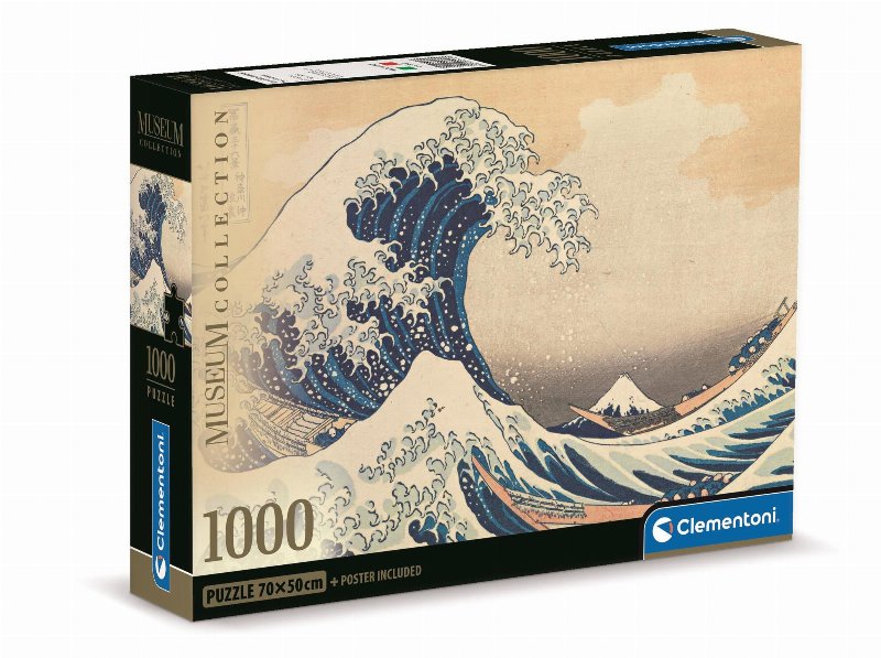 Puzzle A Grande Onda Clementoni Museum 1000 Peças