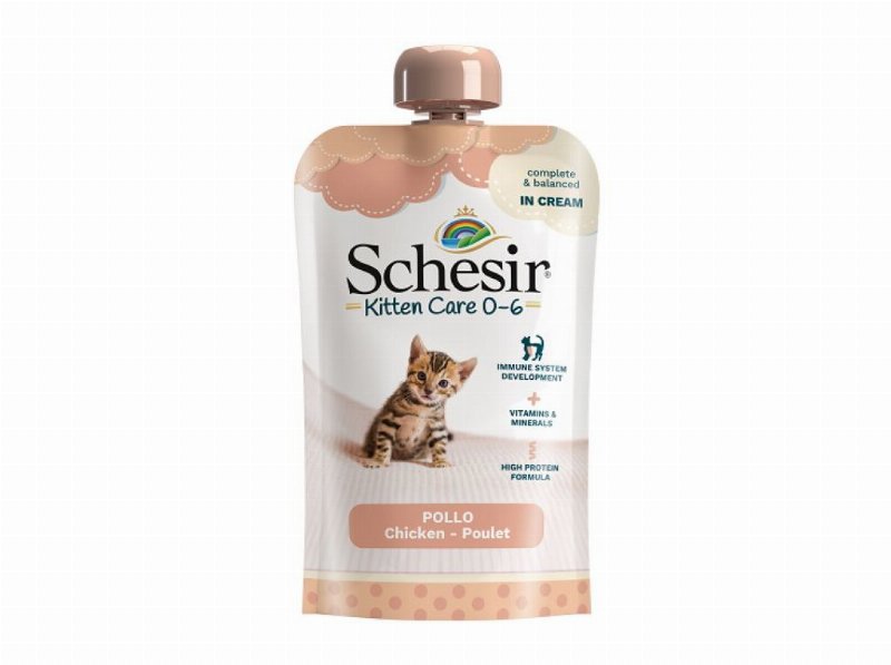 Comida Húmida Gato Schesir Júnior Mousse Frango 150 g