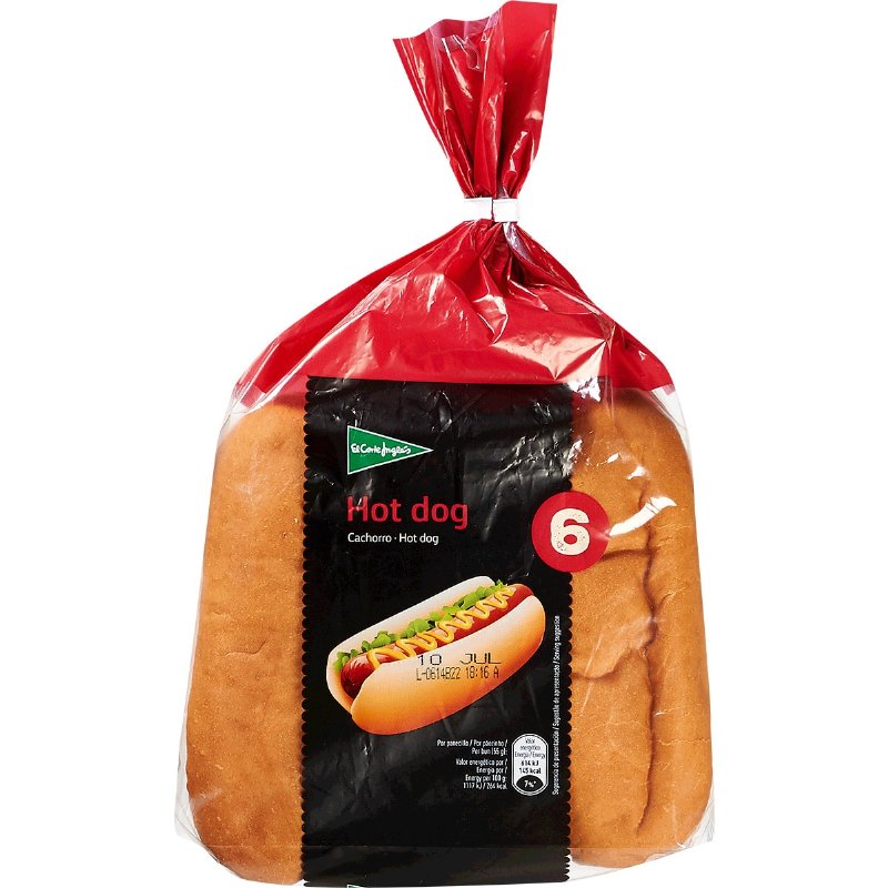 Pão Hot Dog 6 Unidades 330 g