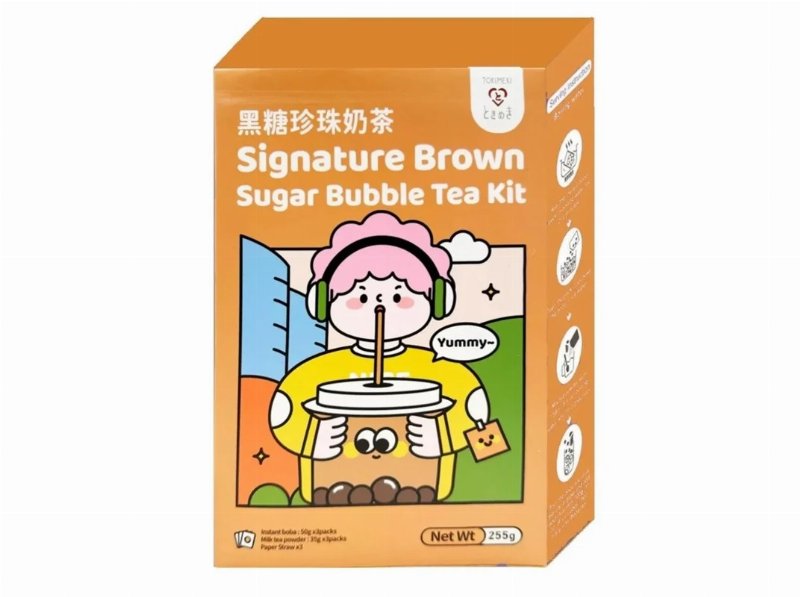 Bubble Tea Kit Tokimeki Açucar Mascavado 255 g