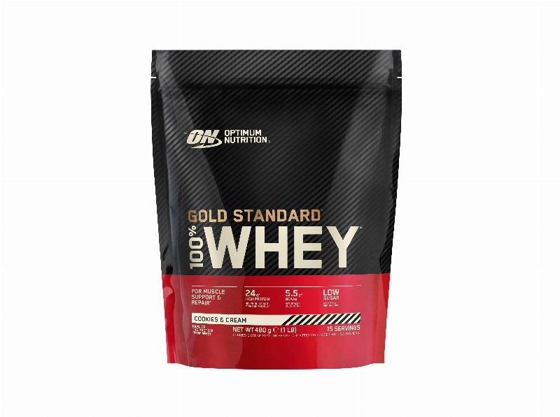 Proteina Whey Optim Nut Cookies & Cream 480 g