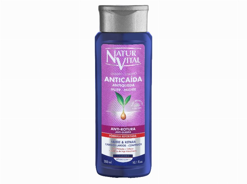 Champô Antiqueda & Antirotura Mulher Natur Vital 300 ml