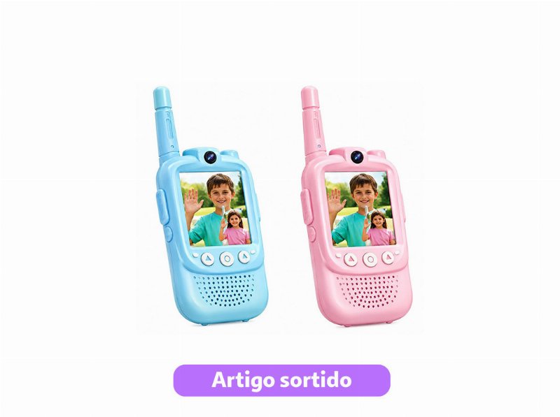 Video Walkie Talkie Kidzup Cores Sortidas