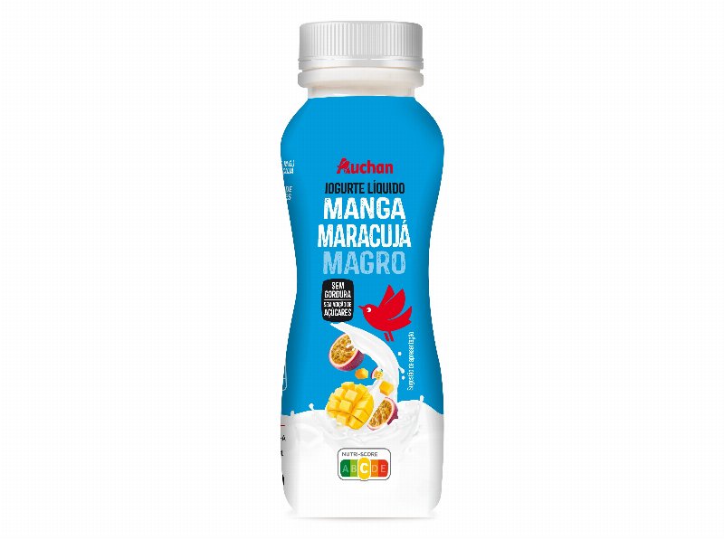 Iogurte Líquido Magro Auchan Manga Maracujá 160 g
