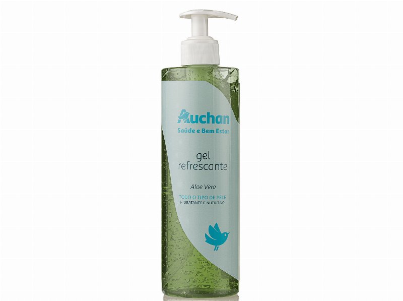 Gel Refrescante Auchan Saúde E Bem Estar Aloe Vera 500 ml