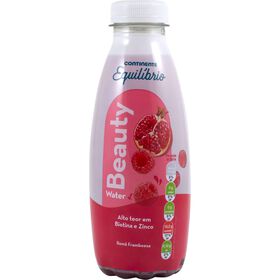Água Vitaminada Sem Gás Beauty Romã E Framboesa Continente Equilíbrio 500 ml