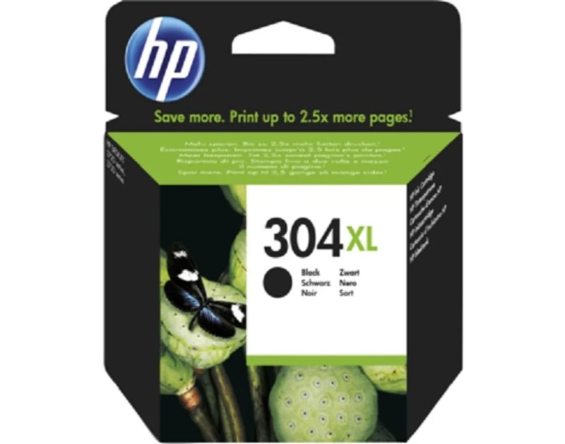 Tinteiro Original Hp N9K08Ae#301 Preto 304Xl