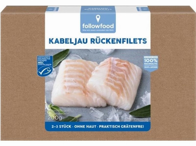 Lombos Bacalhau Followfood Bio 200 g