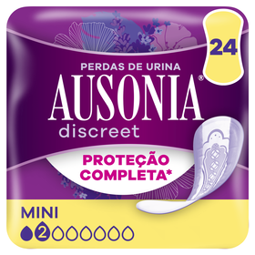 Pensos Incontinência Discreet Mini Ausonia Discreet 24 Un