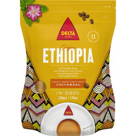 Café Moído Torrado Moagem Universal Origins Ethiopia Int 11 Delta 220 gr