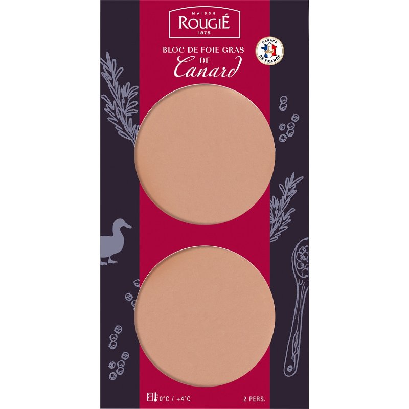 Bloco De Foie Gras De Pato 2X40 G 80 g