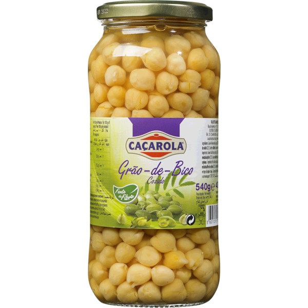 Grão De Bico Cozido 540 g