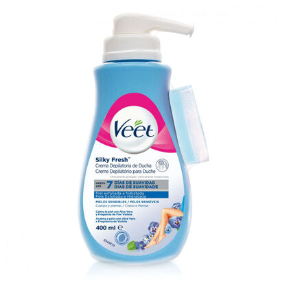 Creme Depilatório Duche Pele Sensível Veet 0.4L