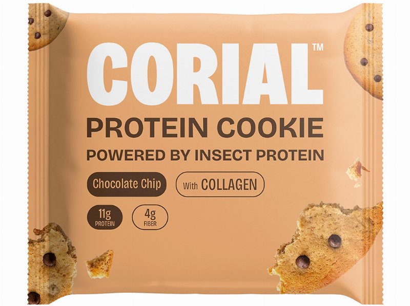 Bolacha Proteina Insecto Corial Chocolate 50 gr
