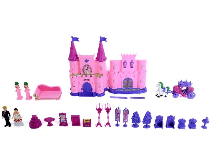 Castelo Da Princesa Com Figuras E Acessórios