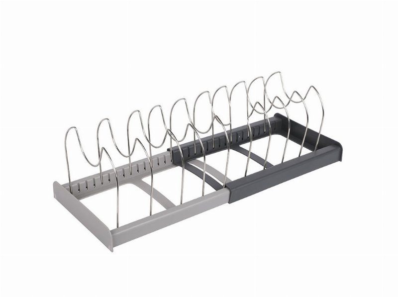 Rack Para Organização Actuel Metal Preto Extensível