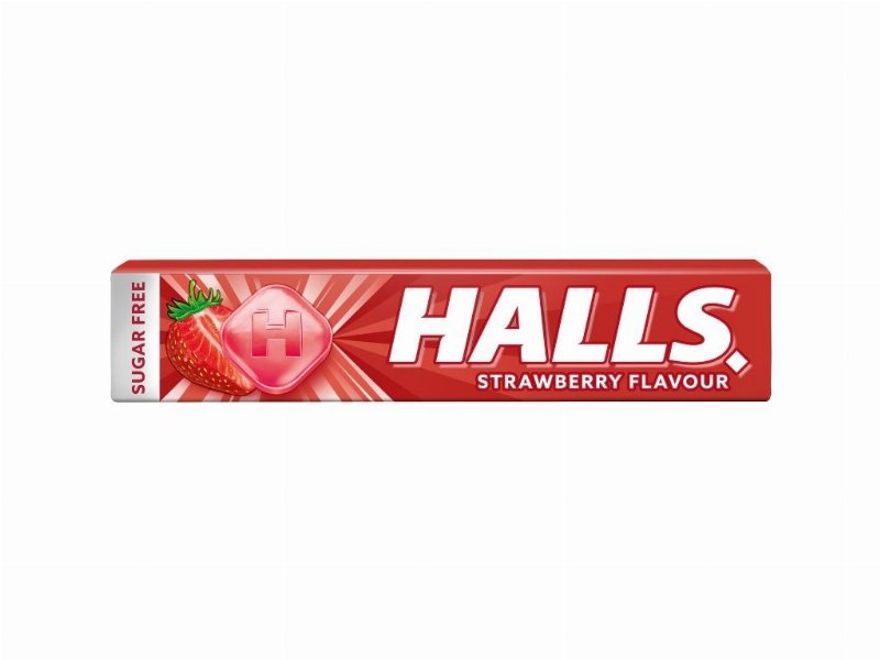 Drops Halls Vitamin C Morango 32 g