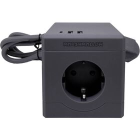 Cubo 3 Tomadas, 2 Usb E 1 Type C 1,5M Cinza Marshmallow 1 Un