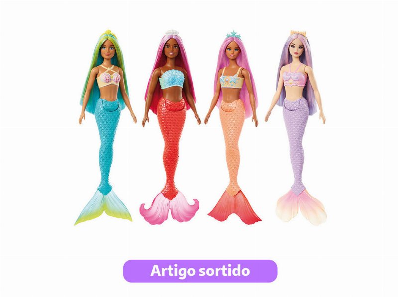 Boneca Barbie Sereias Modelos Sortidos