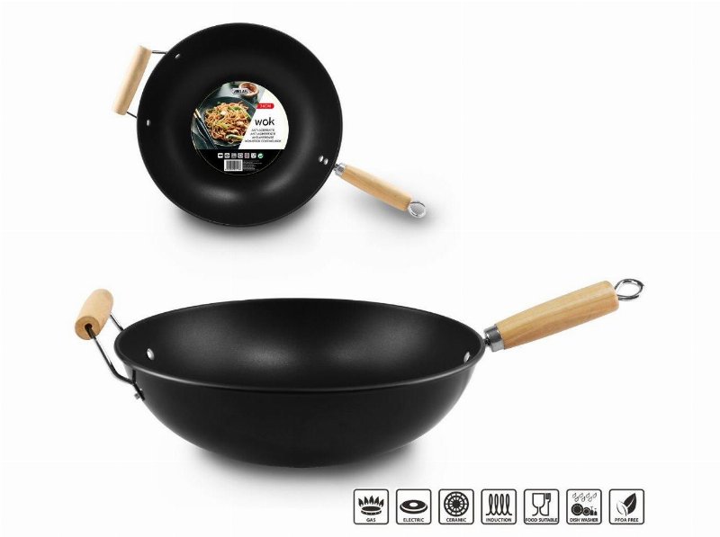 Wok Anilar Apta Indução 34 Cm