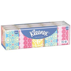Lenços De Bolso Collection 4 Folhas Kleenex 15 Un