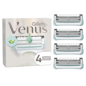 Recarga De Lâminas Zona Íntima Gillette Venus 4 Un