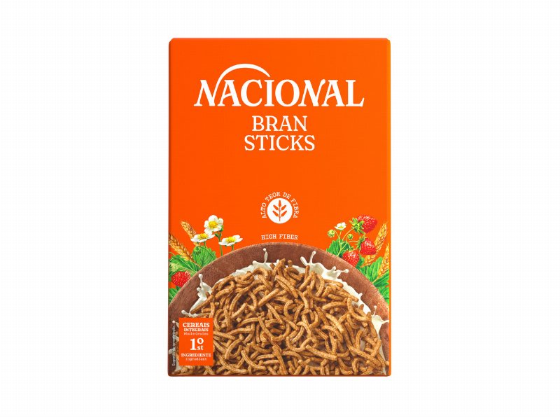 Cereais Nacional Bran Sticks 500 g