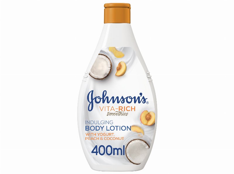 Loção Corporal Johnson's Smoothies Pêssego & Coco 400 ml