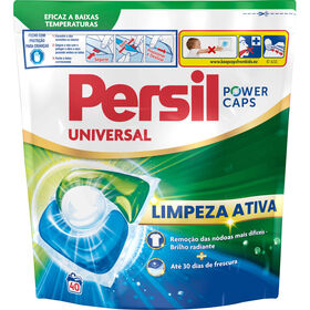 Detergente Máquina Roupa Cápsulas Universal Persil