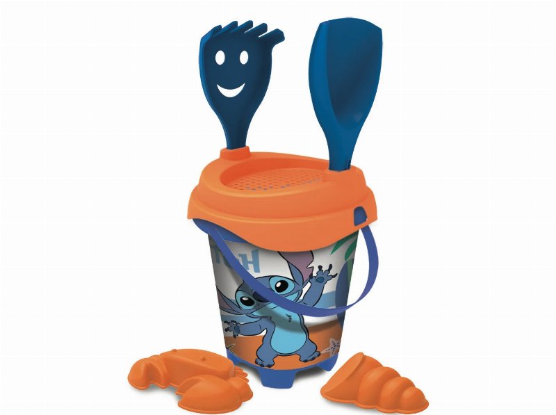 Balde De Praia Stitch Mondo Com Moldes