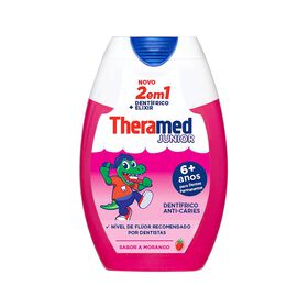 Pasta De Dentes E Elixir Bucal Júnior + 6 Anos Theramed 75 ml